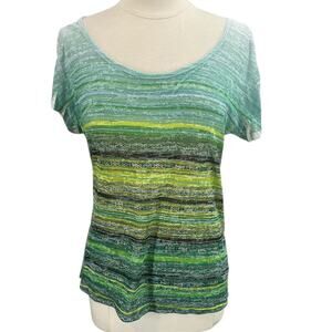 PRANA Multi Color Light Weight Top SZ LG